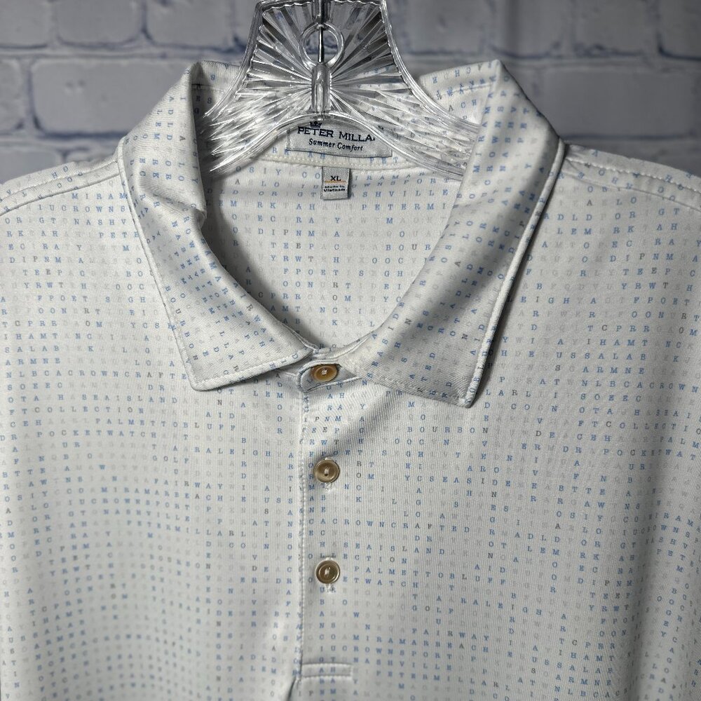 Peter Millar - Crown Crafted - Summer Comfort Golf Polo - XL